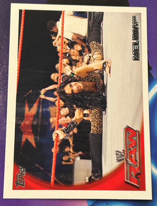 * Melina 2010 WWE Topps Card