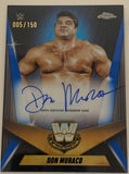 Don Muraco 2025 WWE Topps Chrome AUTO Blue Refractor Card #5/150