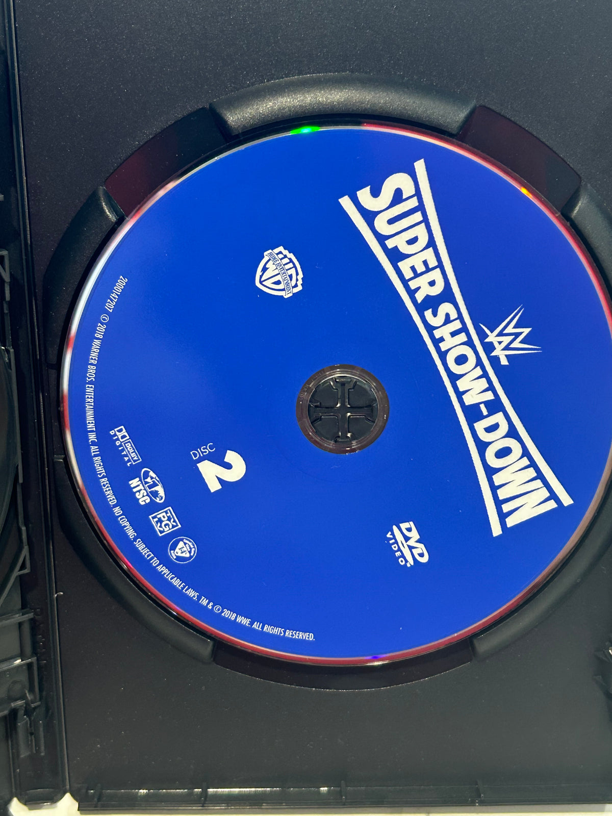+ WWE DVD “Super Show-Down” 2018 (2-Disc Set) SHIELD, Undertaker, Triple H and more
