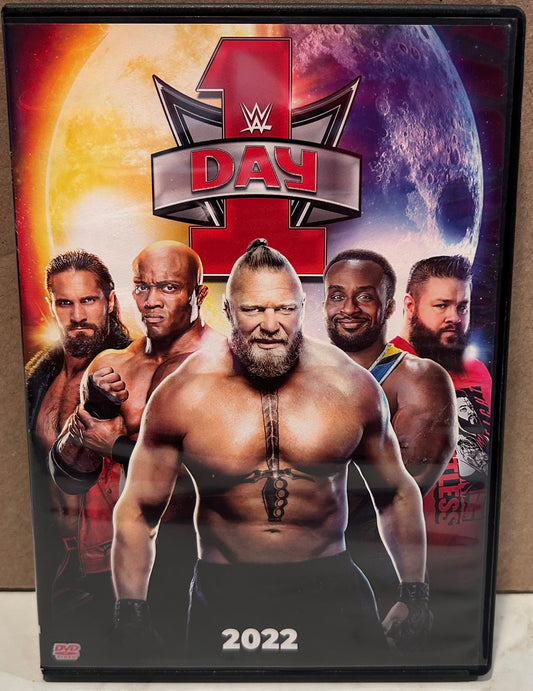 + WWE DVD “Day 1” 2022 (Brock Lesnar, Owens, Miz, RK-Bro & so much more)