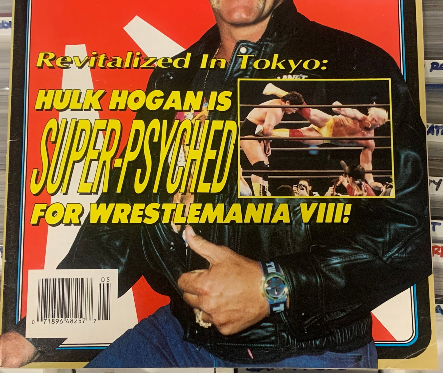 PWI Hulk Hogan Pro Wrestling Illustrated Magazine May 1992 (Rick Rude Poster)