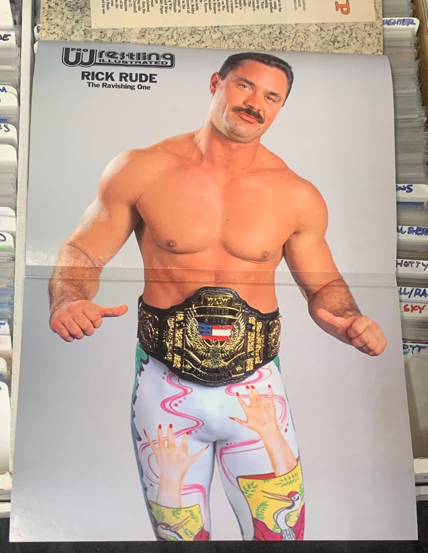 PWI Hulk Hogan Pro Wrestling Illustrated Magazine May 1992 (Rick Rude Poster)