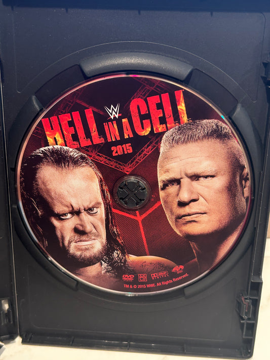 + WWE DVD “Hell in a Cell 2015” (Undertaker vs Brock Lesnar)