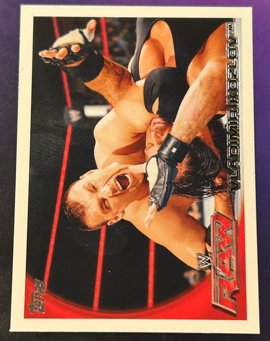 * Vladimir Kozlov 2010 WWE Topps Card