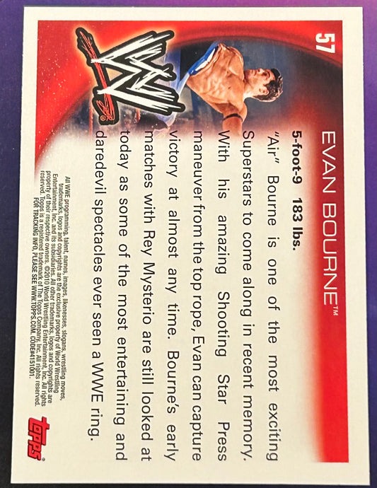 * Evan Bourne 2010 WWE Topps Card