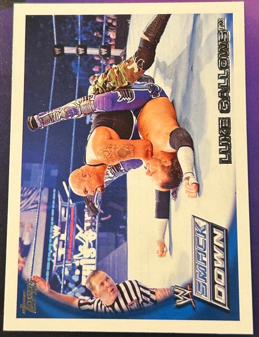 * Luke Gallows 2010 WWE Topps Card