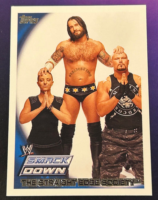 * The Straight Edge Society 2010 WWE Topps Card