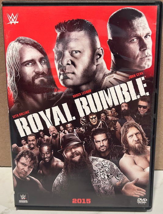 + WWE DVD “Royal Rumble 2015” (Brock, Cena, Rollins & so much more)