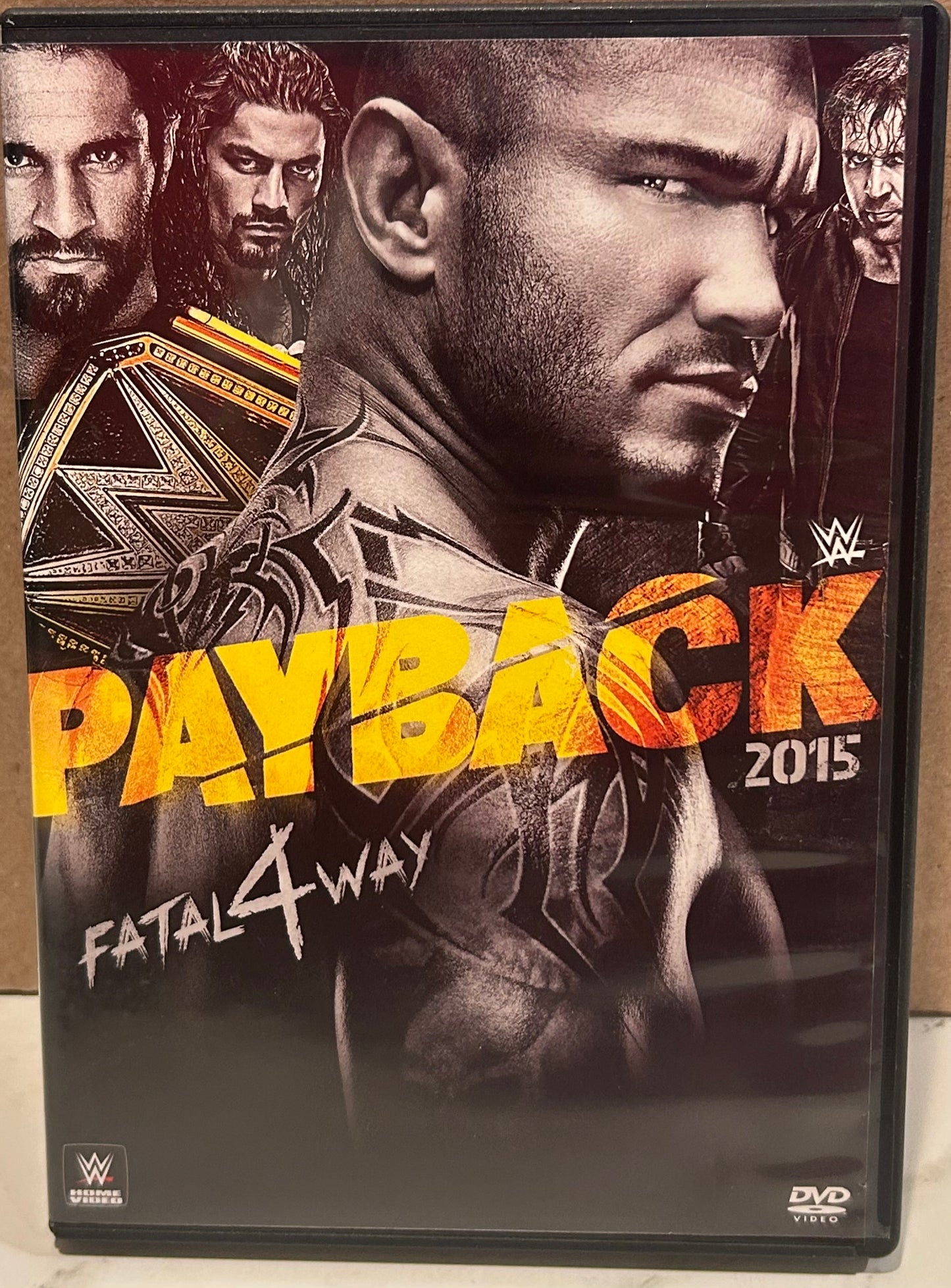 + WWE DVD “Payback 2015” (Orton, Cena, Reigns & so much more)