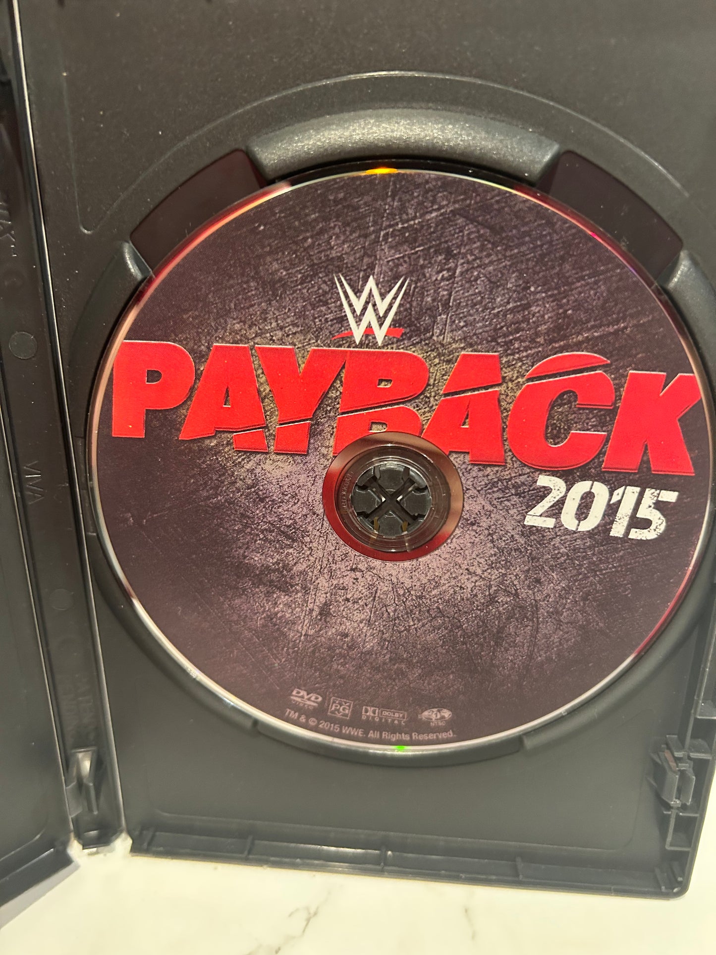 + WWE DVD “Payback 2015” (Orton, Cena, Reigns & so much more)