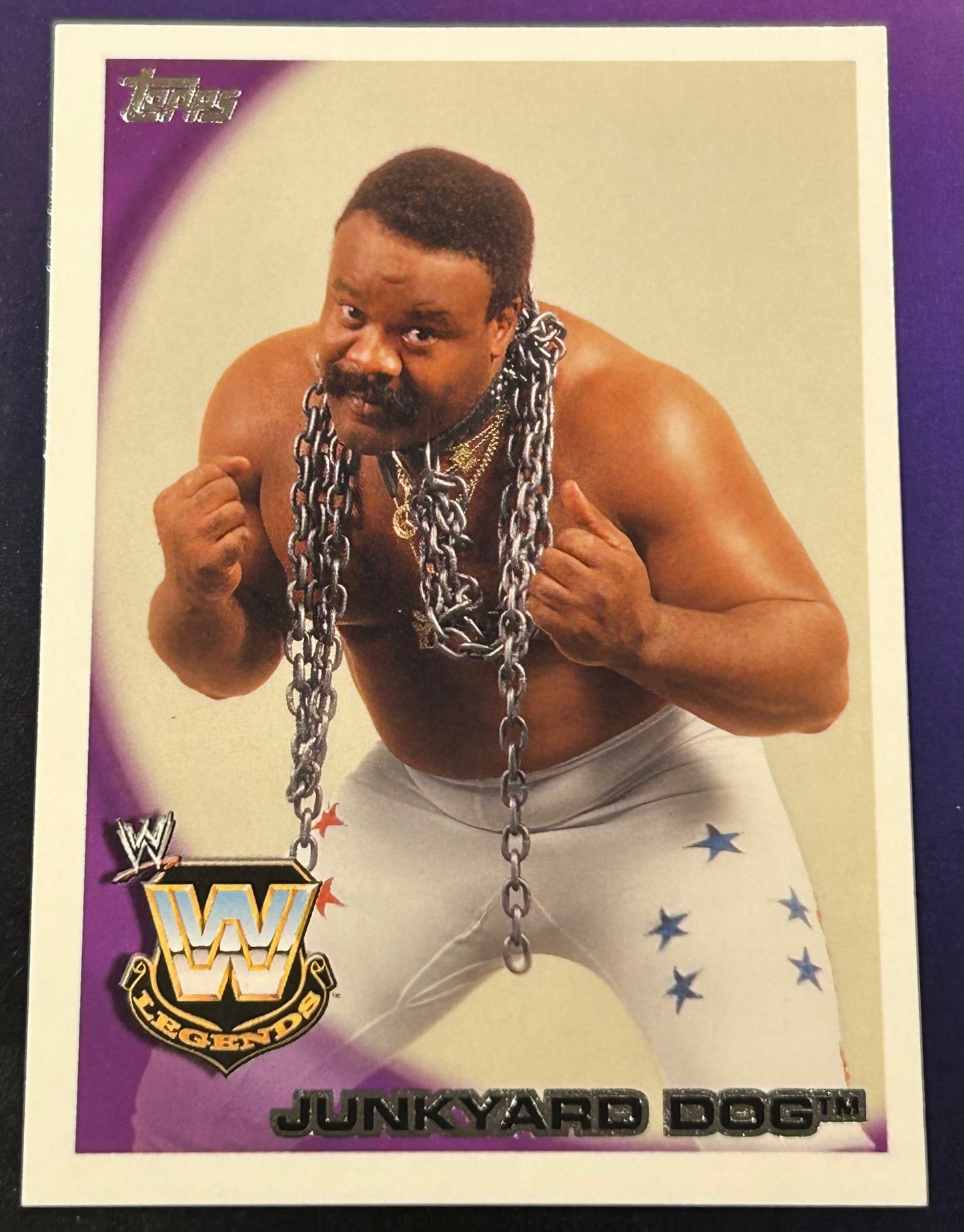 * JYD Junk Yard Dog 2010 WWE Topps Card