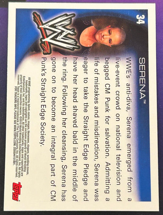 * Serena Deeb 2010 WWE Topps Card