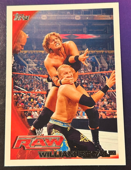 * William Regal 2010 WWE Topps Card