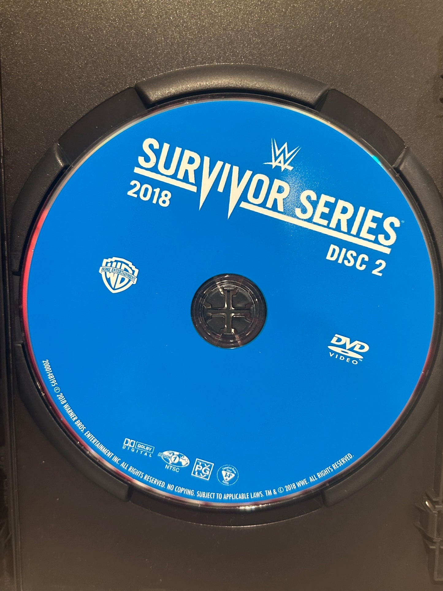+ WWE DVD “Survivor Series 2018” (2-Disc Set)  (Brock, Jeff Hardy, Rollins & so much more)
