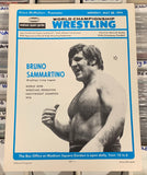 WWWF MSG Program 5/20/1974 Madison Square Garden BRUNO SAMMARTINO (Very Rare)
