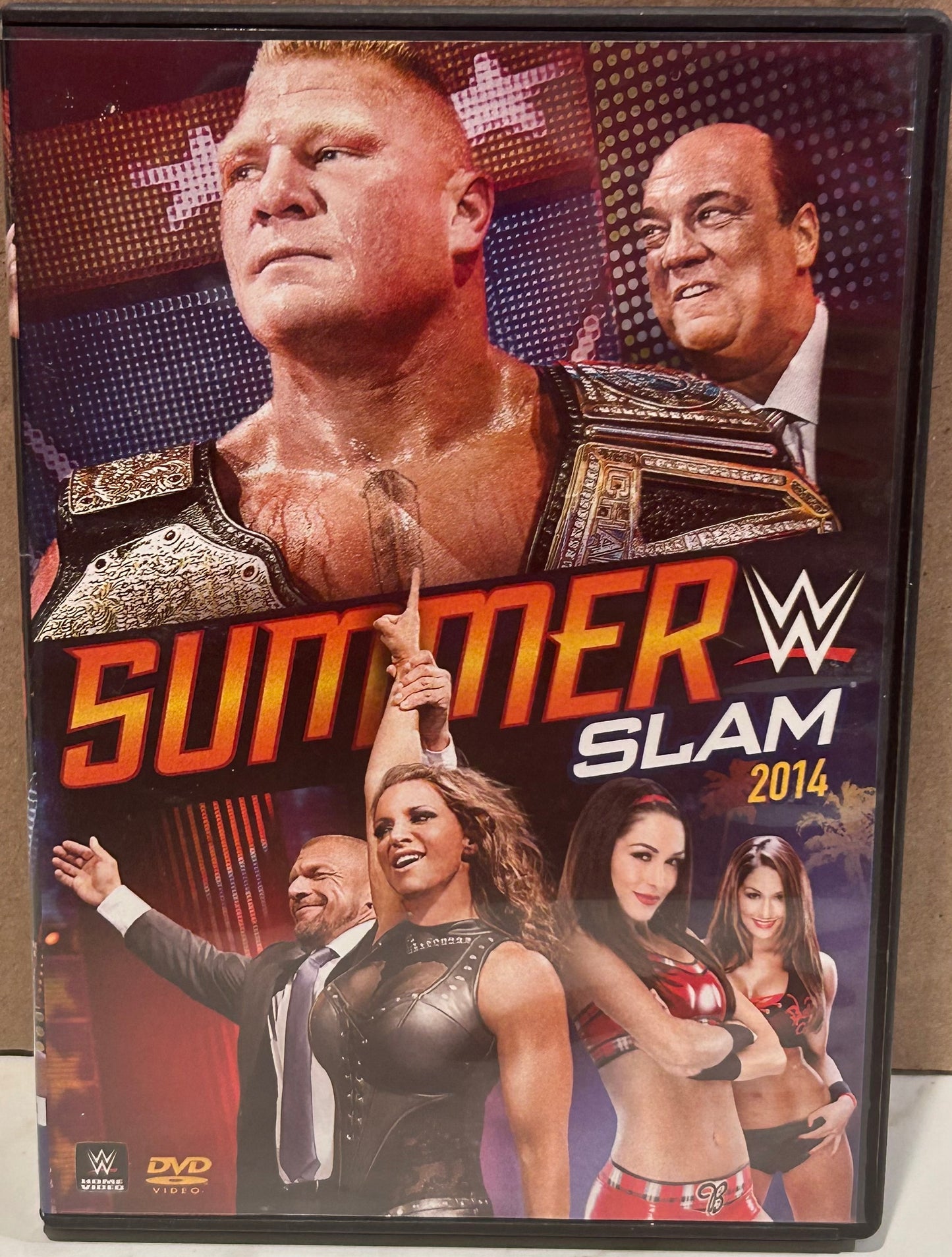 + WWE DVD “Summer Slam 2014” (Brock, Cena, Bella Twins & so much more)