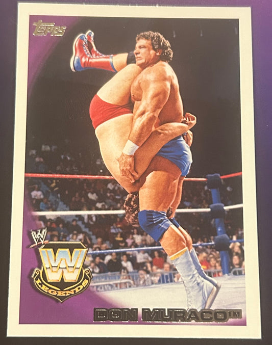 * Don Muraco 2010 WWE Topps Card