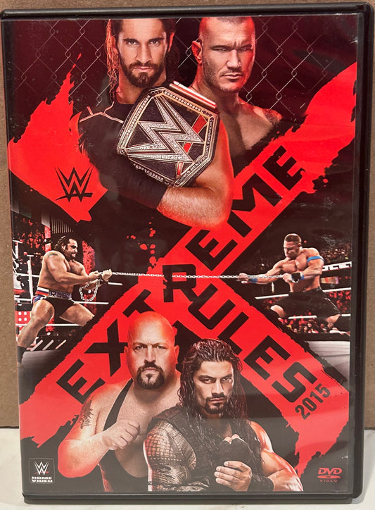 + WWE DVD “Extreme Rules 2015” Reigns, Rollins, Orton & so much more)