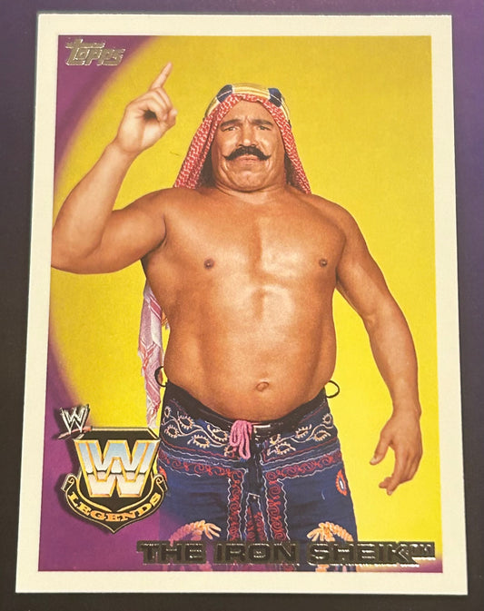 * Iron Sheik 2010 WWE Topps Card