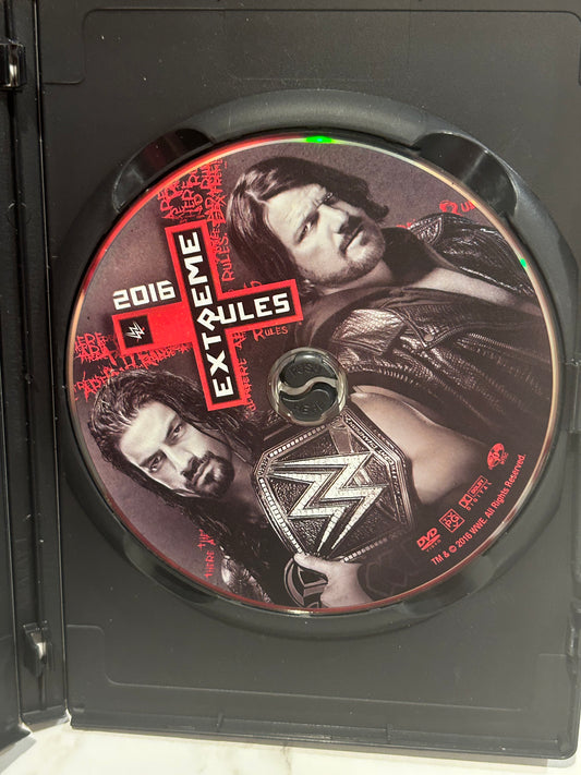 + WWE DVD “Extreme Rules 2016” Reigns, AJ Styles, Jericho & so much more)