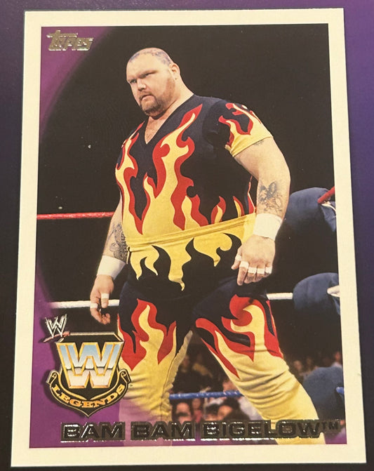 * Bam Bam Bigelow 2010 WWE Topps Card