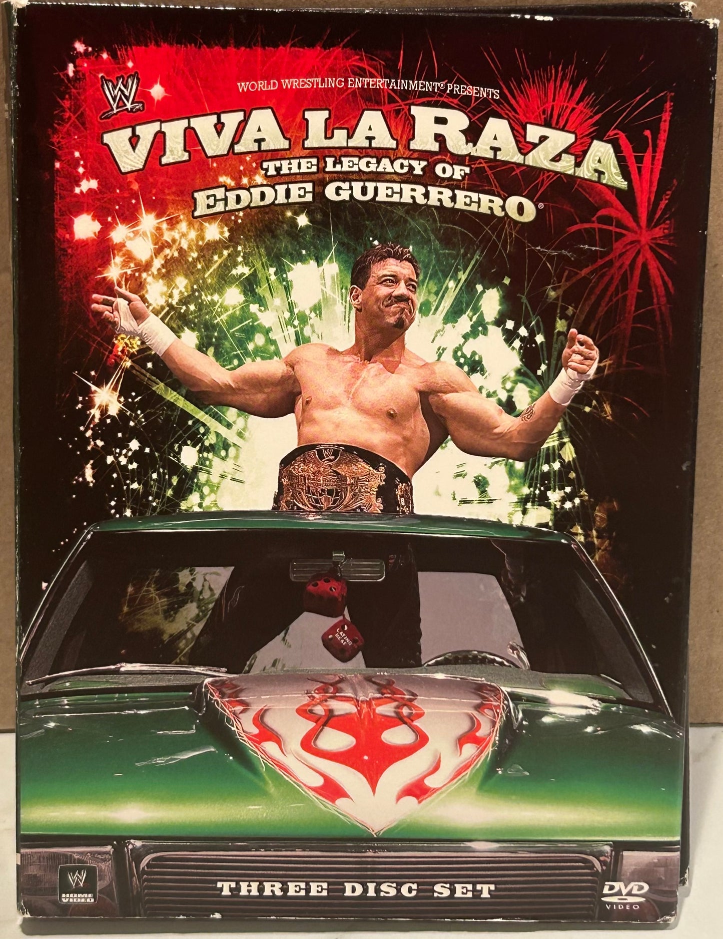 + WWE DVD “The Legacy of Eddie Guerrero, Viva La Raza (3-Disc Set)