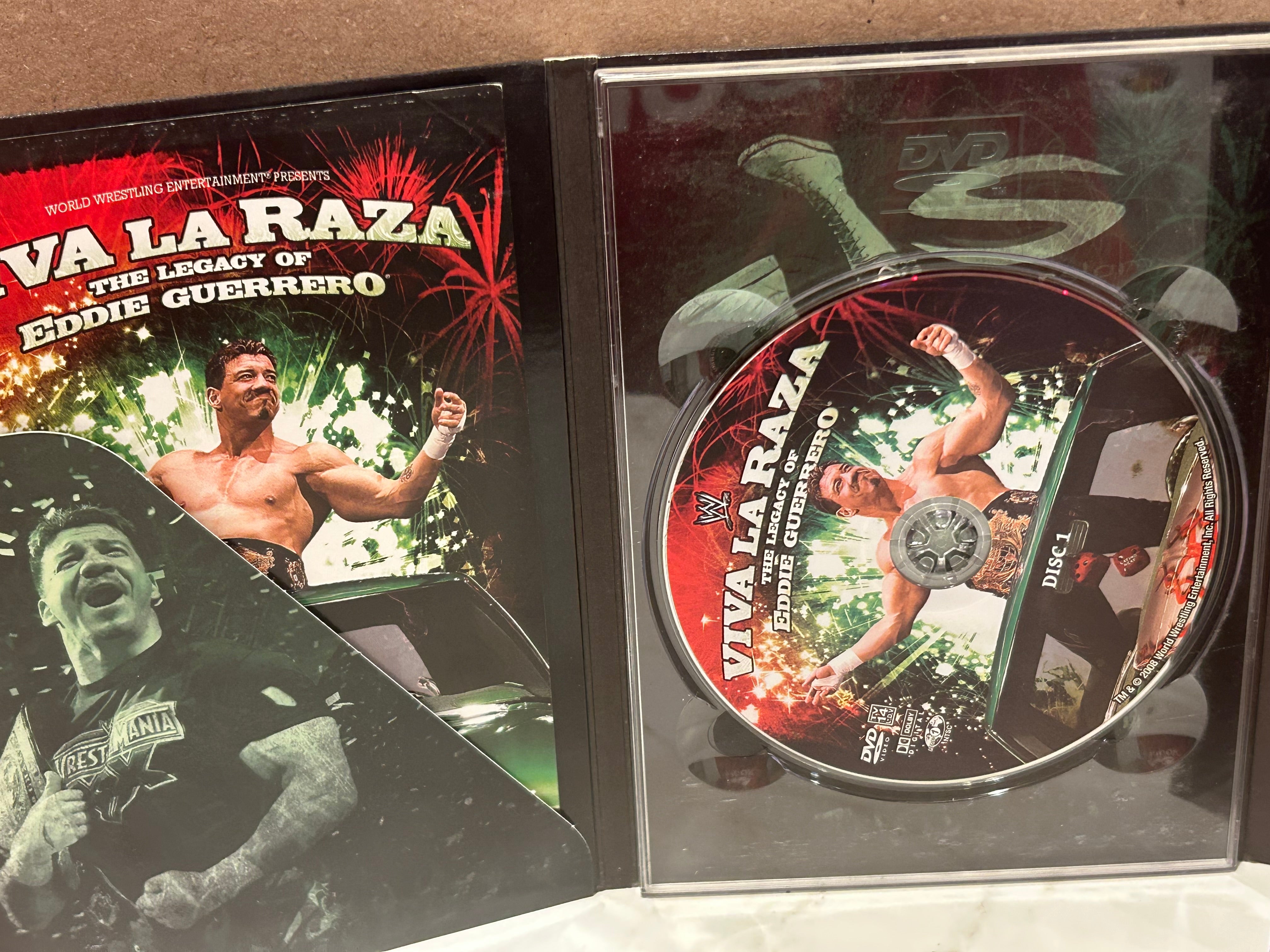 WWE DVD “The Legacy of Eddie Guerrero, Viva La Raza (3-Disc Set