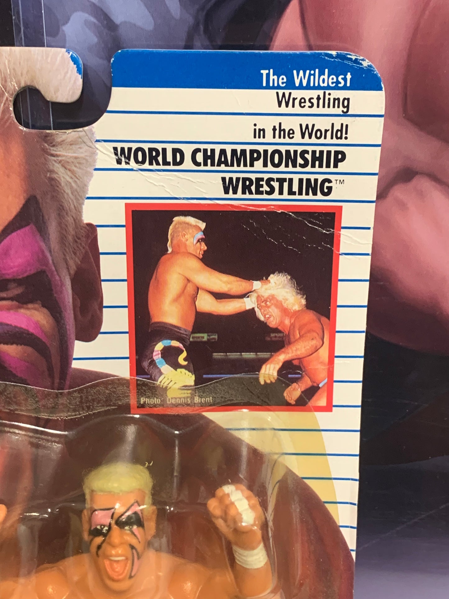 Sting SIGNED WCW Sealed Galoob Action Figure (JSA Authenticated) VERY RARE