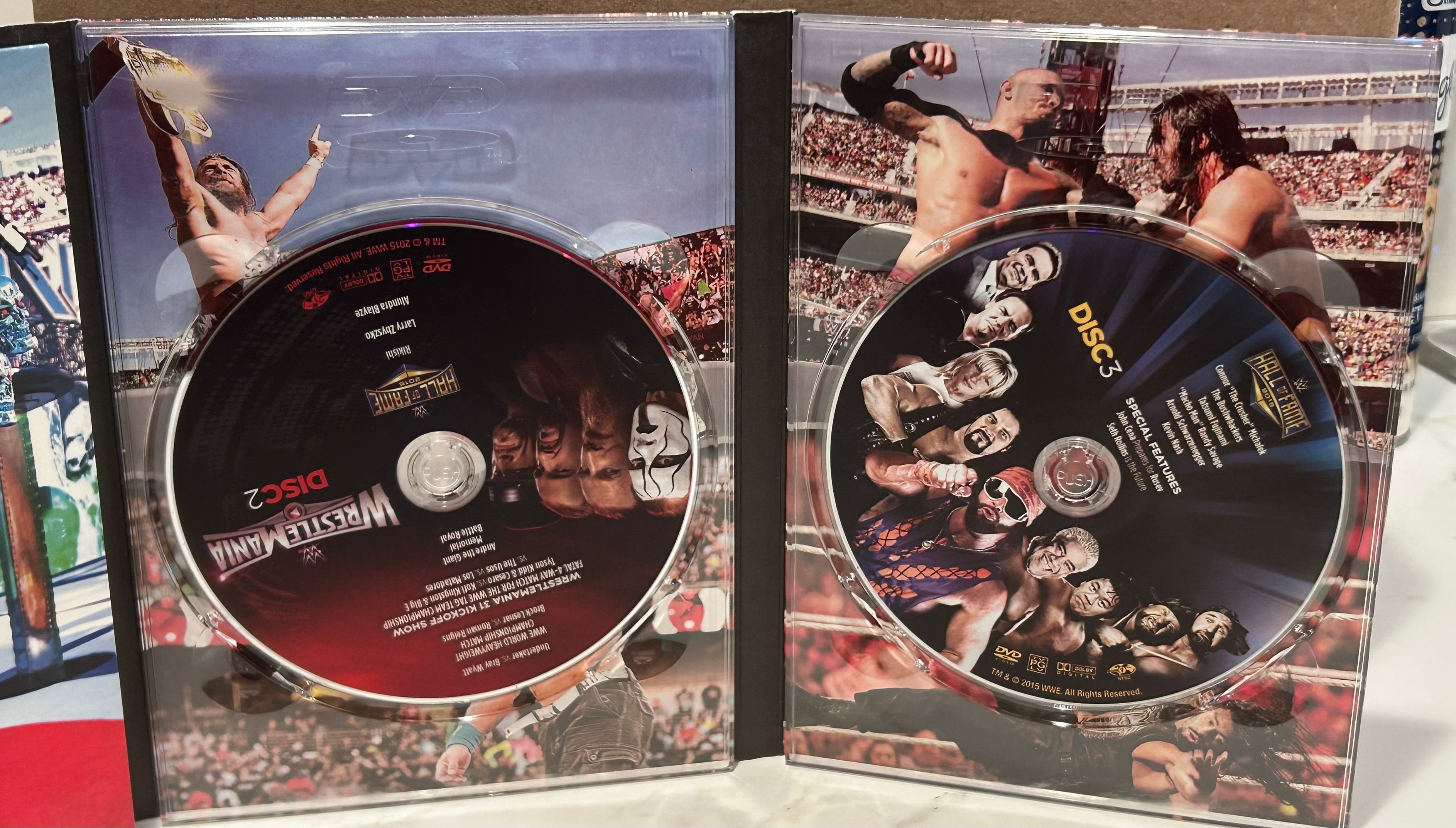スポーツ・フィットネス WWE DVD WWE DVD “Wrestlemania 31” (3-Disc Set, Including The Hall of Fame