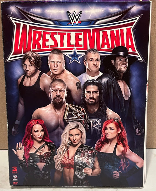 + WWE DVD “Wrestlemania 32” (3-Disc Set, Including The Hall of Fame
