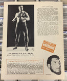 WWWF MSG Program 7/29/1972 Madison Square Garden Gagne Morales Dory Funk (Very Rare)