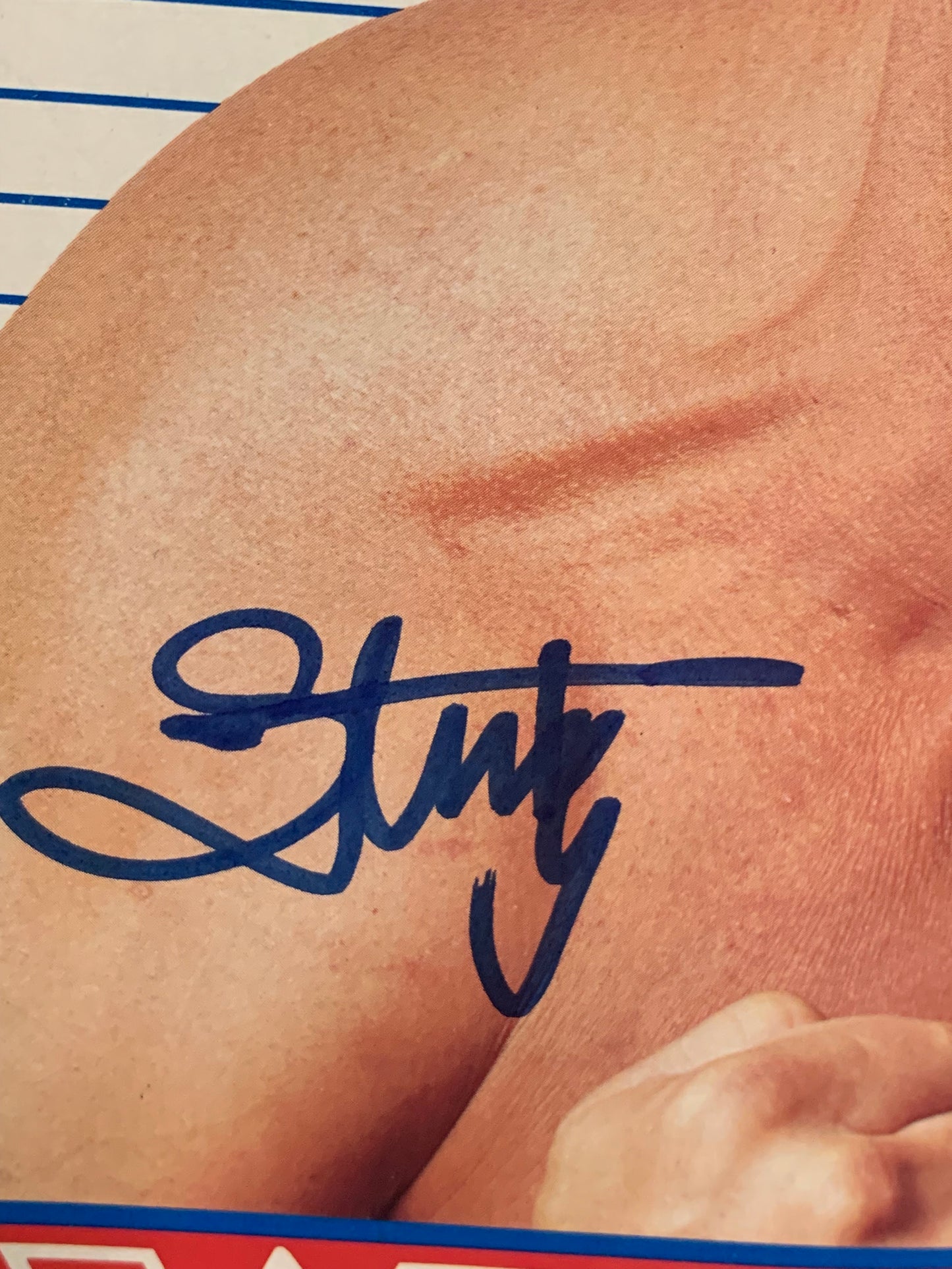 Sting SIGNED WCW Sealed Galoob Action Figure (JSA Authenticated) VERY RARE