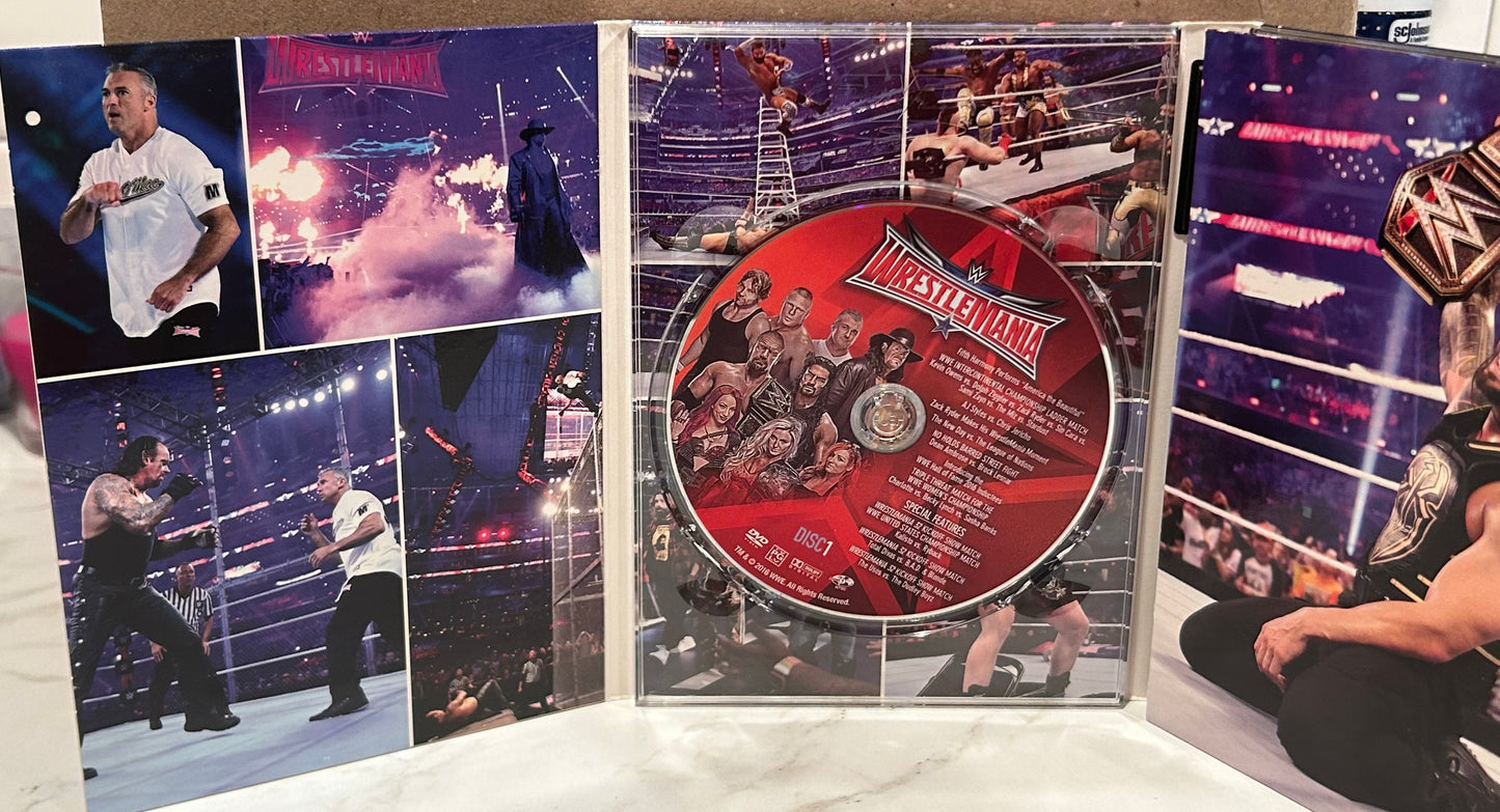 + WWE DVD “Wrestlemania 32” (3-Disc Set, Including The Hall of Fame
