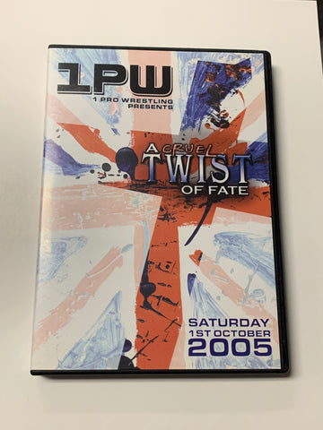 1PW 1 Pro Wrestling DVD “A Cruel Twist of Faith” 10/1/2005 (2-Disc Sets) AJ Styles Raven Dreamer Lowki