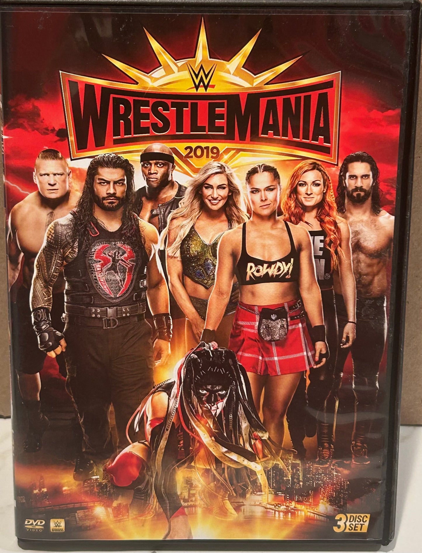 + WWE DVD “Wrestlemania 35” (3-Disc Set)