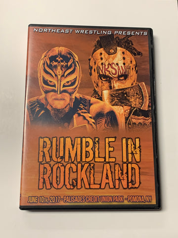 NEW DVD “Rumble in Rockland” 6/10/2017 Rey Mysterio Ryback Sami Callihan