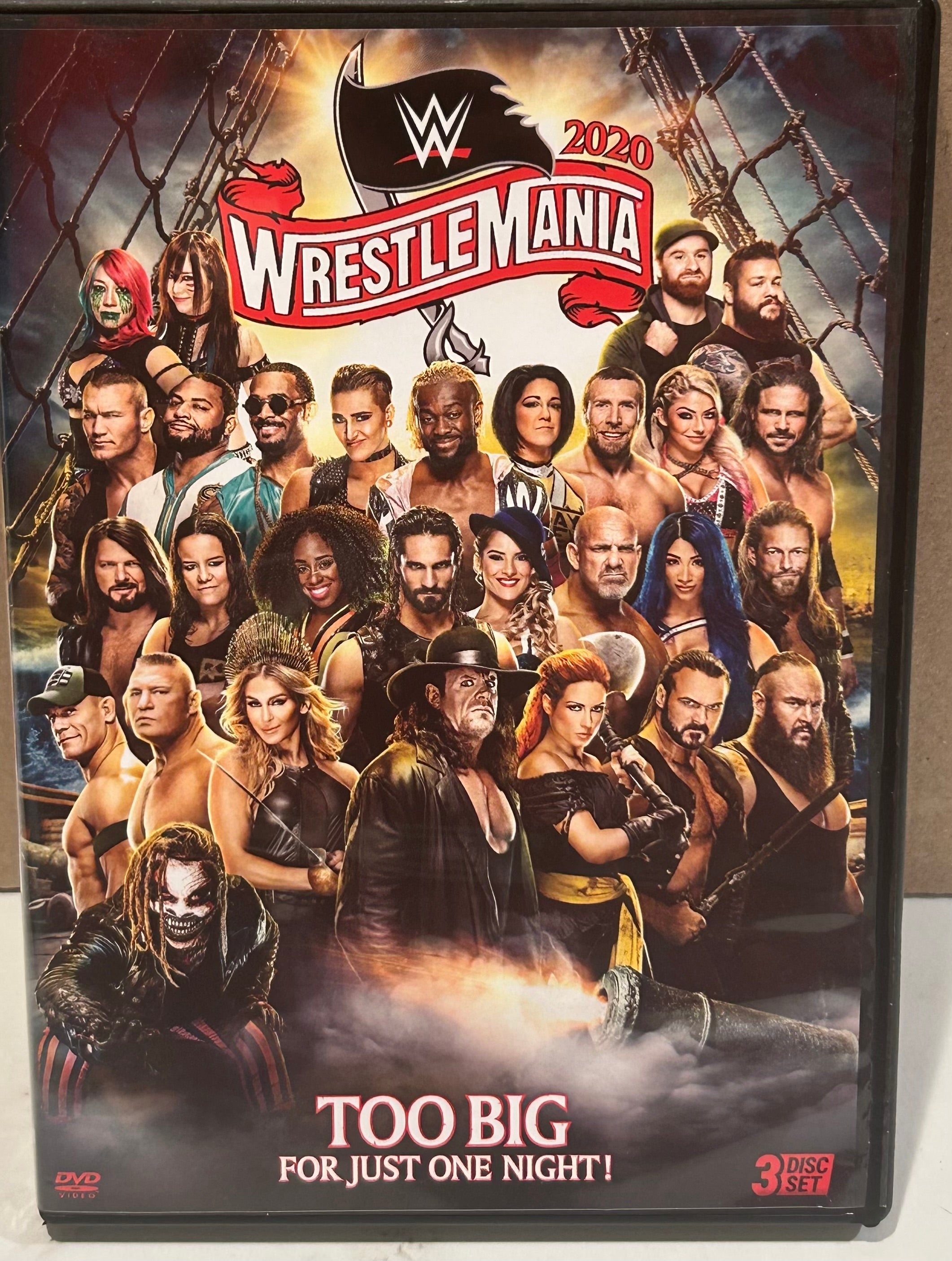 WWE DVD “Wrestlemania 36” (3-Disc Set) – The Wrestling Universe