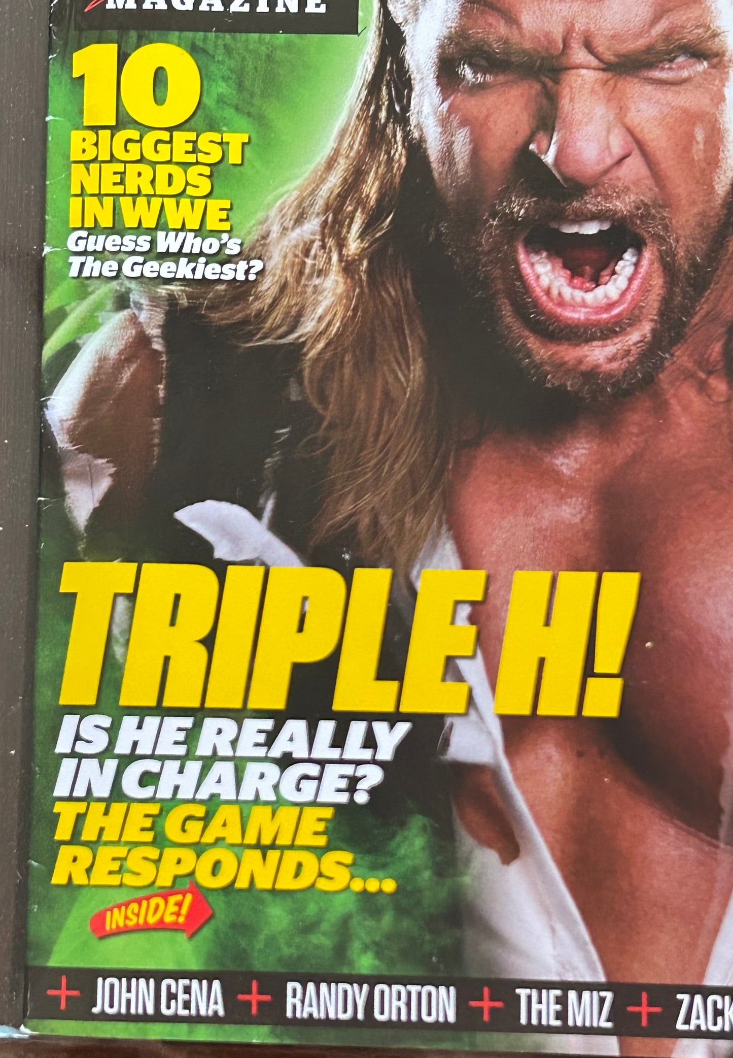 * WWE Magazine November 2011 (Triple H)
