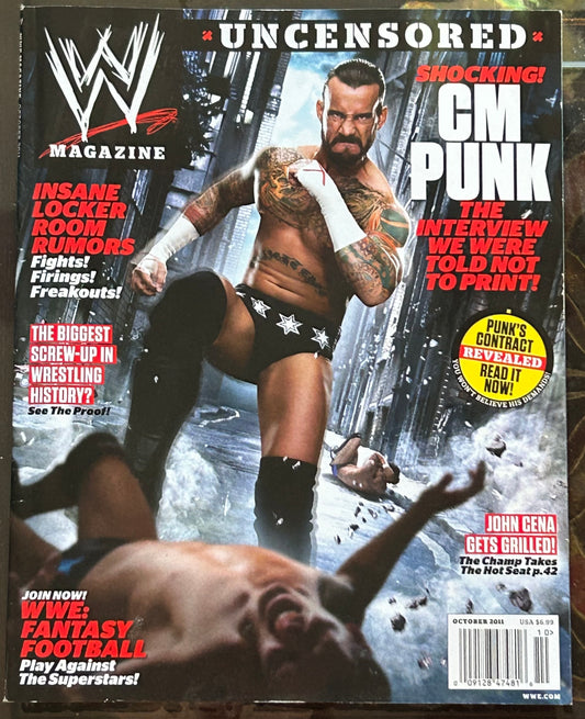 * WWE Magazine October 2011 (CM Punk)