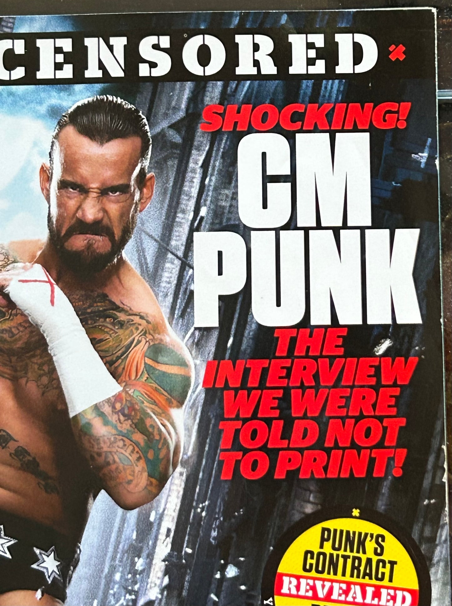* WWE Magazine October 2011 (CM Punk)