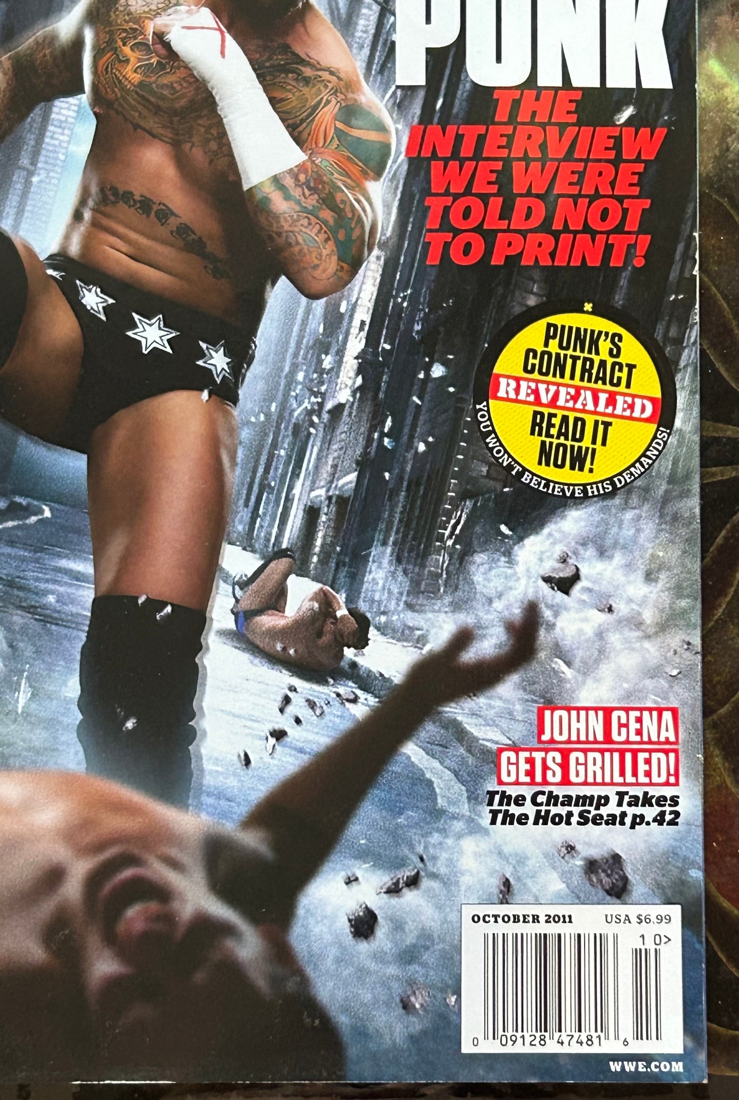 * WWE Magazine October 2011 (CM Punk)