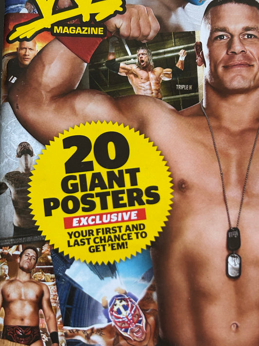 * WWE Poster Book “Special Edition “ (20 GIANT Posters)