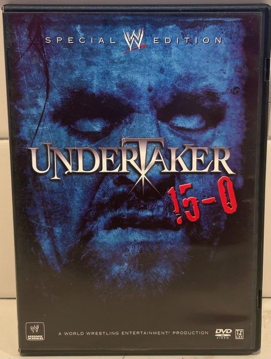+ WWE DVD “The Undertaker 15-0” Special Edition