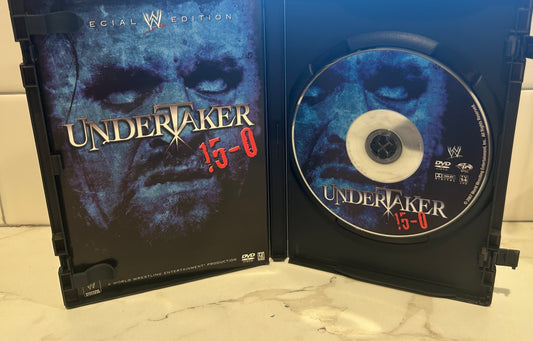 + WWE DVD “The Undertaker 15-0” Special Edition