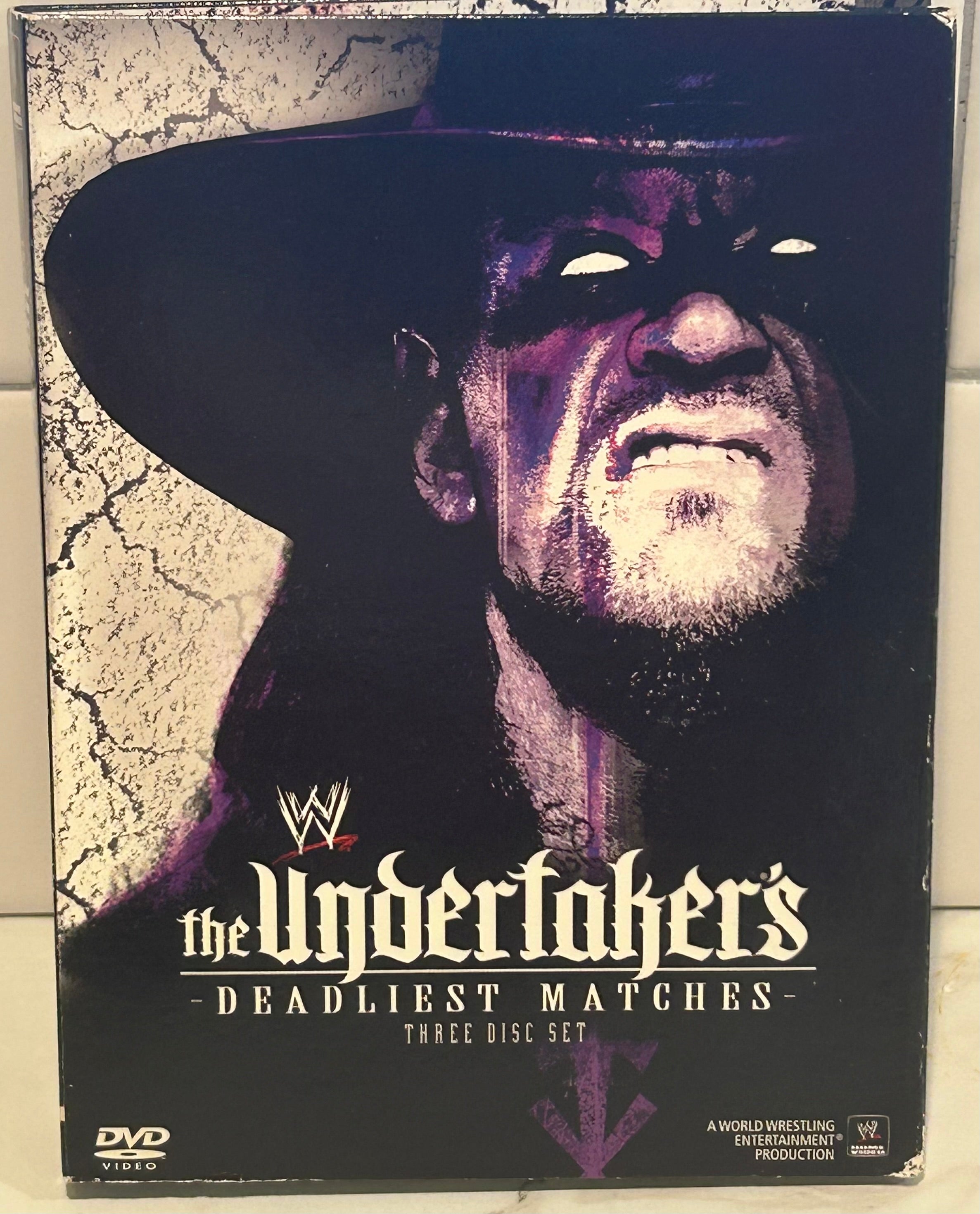 WWE DVD “The Undertaker's Deadliest Matches” (3-Disc Set) – The
