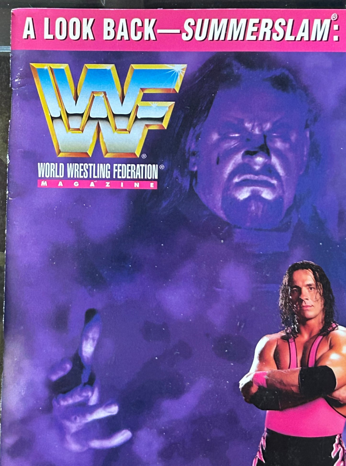 * WWE Magazine August 1997 (Includes 9 WWE Cards Inside)