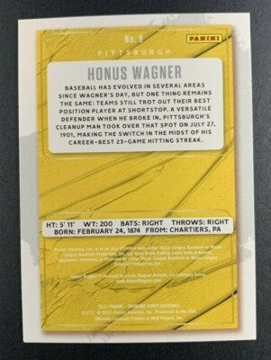 + Honus Wagner 2021 Panini Diamond Kings Card