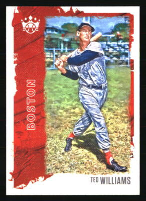 + Ted Williams 2021 Panini Diamond Kings Card