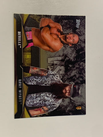 Bray Wyatt vs Neville 2016 WWE Topps Card NXT