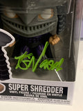 Super Shredder TMNT Funko Pop SIGNED by KEVIN NASH (JSA Authenticated)